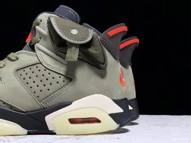 6 Medium Jordan Travis CN1084-200 x Olive Air Scott 0508